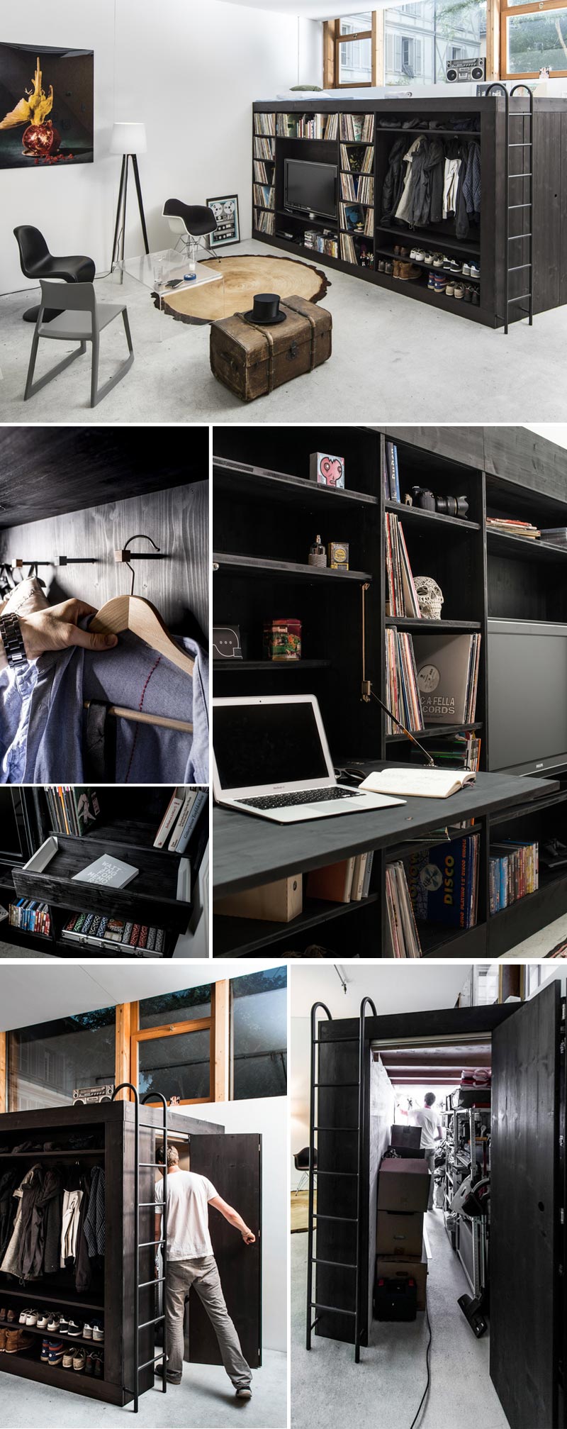 Space-Saving Furniture Living Cube space-saving furniture design - multifunctional furniture for small living spaces, minimalist living space, minimalism, simple living